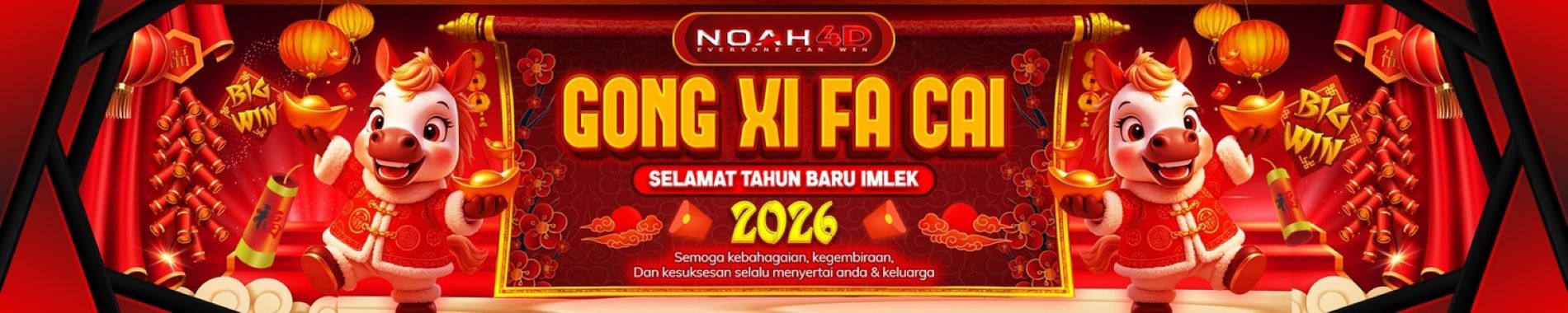 HAPPY CHINESE NEW YEAR GONG XI FA CAI
